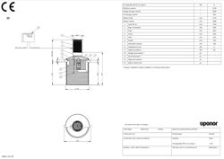 Type drawing of Uponor Oil Separator PE-6-2,5 (PDF)