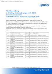 UPONOR DGNB ECOFLEX VIP