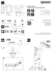 Manuale di installazione Base condensation set S-80 230V (1140275)