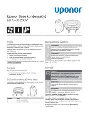 Popis systému Base condensation set S-80 230V (1143070)