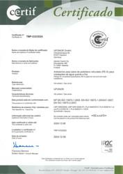 Uponor CER Q&E FIT MECH CERTIF TMP-52-2019 PT PT (1030889)