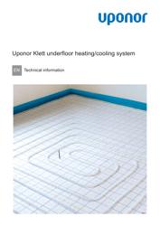 Technical Information Klett underfloor heating-cooling (1121766)