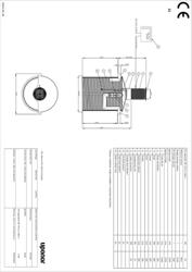 Type drawing of Uponor Oil Separator PE-10-5,1 (PDF)