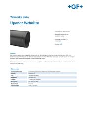 Tekniska Data, Uponor Weholite (SE)