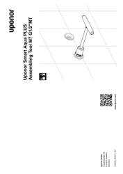 Montavimo instrukcija Smart Aqua PLUS assembling tool M7 (1088306)