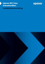 Upono  BDT Easy Installationsanvisning