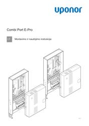 Montavimo ir naudojimo instrukcija Combi Port E-Pro (1160670)