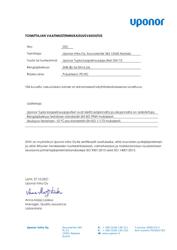 Vaatimustenmukaisuusvakuutus