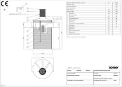 Uponor öljynerotin PE-50-500-5 ohivirtauksella, tyyppikuva (FI)