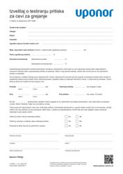 Izveštaj o instalacijama Ecoflex pressure test heating (1133499)