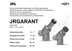 JRG IOM JRGARANT safety valve DE,FR,IT,EN,ES 1161558 v2