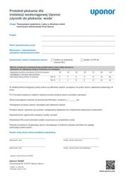 Raport z montażu MLC flushing protocol TW water (1120607)