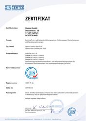 Uponor CER Comfort Pipe PLUS SYS MECH DIN CERTCO 3V372 DE DE (1030710)