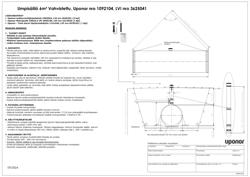 Asennusohje, Uponor umpisäiliö 6m3 (FI)