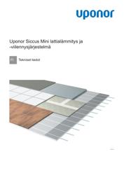 Tekniset tiedot Siccus Mini (1141620)