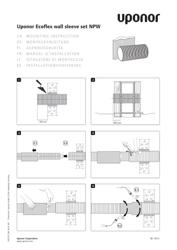 Montážny návod Ecoflex wall sleeve set NPW (1022115)