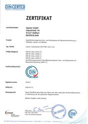 UPONOR CER TACKER SYS MECH DIN CERTCO 7F216-F DE DE (1087707)