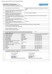 Uponor DoP Klett 1063322 INT (1090752)