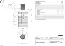 Uponor öljynerotin PE-10-100-2 ohivirtauksella, tyyppikuva (FI)