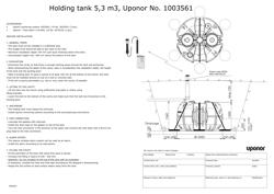 Uponor holding tank 5,3m3, typedrawing (EN)