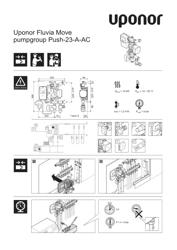 Installatiehandleiding Fluvia Move pumpgroup Push-23-A-AC (1095411)