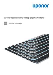 Tehničke informacije Tecto underfloor heating/ cooling system (1144015)