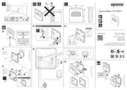Guida rapida Base thermostat display T-27 230V (1120504)