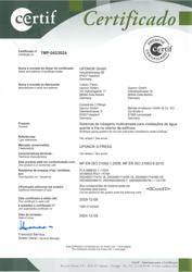 UPONOR CER MLC SYS MECH CERTIF TMP 013-2020 PT PT (1117697)
