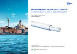 Uponor EPD_ Aqua pipe BLUE