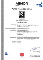 UPONOR CER UNI PIPE PLUS SYS MECH AENOR 001-006349 ES EN (1030762)