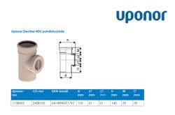 Type drawing. Decibel RDS puhdistusyhde