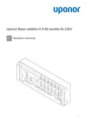 Naudojimo instrukcija Base controller H pump X-60 6x 230V (1140323)