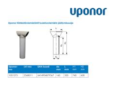 Type drawing. HTP tuuletusviemärin jäätymissuoja