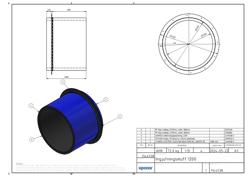 Type drawing of Uponor UVS built-in wall socket 1200 (PDF)