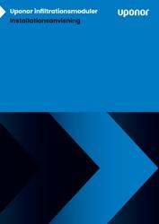 Uponor Inltrationsmoduler Installationsanvisning