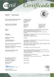 Uponor CER Q&E SYS MECH CERTIF TMP-053-2019 PT PT (1090883)