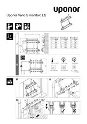 Manuel d’installation Vario S manifold LS (1087992)