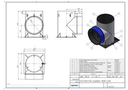 Type drawing of Uponor UVS bottom chamber 1600 (PDF)