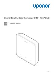 Operation Manual Smatrix Base thermostat D+RH T-247 BUS (1145510)