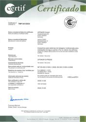 UPONOR CER S-PRESS FIT MECH CERTIF TMP 007-2020 PT PT (1117698)