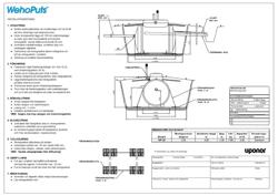 Uponor WehoPuts 20 Installation ritning (PDF) (SE)