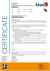 Uponor CER Magna SYS MECH KOMO K98949-02 NL EN (1093567)