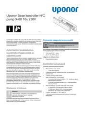 Süsteemi kirjeldus Base controller HC pump X-80 10x 230V (1140330)