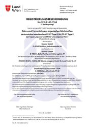 UPONOR CER MLC PIP HYG Wien-Zert R-15.2.1-21-17148 AT (1121087)