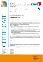 Uponor CER Comfort Pipe PLUS SYS MECH KOMO K79614-06 NL (1087774)