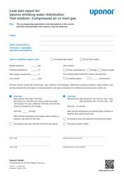 Rapporto di installazione MLC leak test report TW air-gas (1120118)