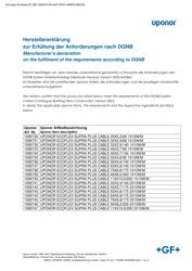 Uponor DGNB Ecoflex Supra