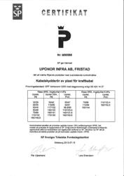 Certifikat M60988 (SE)