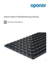Technische Informationen Nubos underfloor heating/cooling system (1145887)