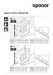 Manuel d’installation Vario cabinet IW (1094320)